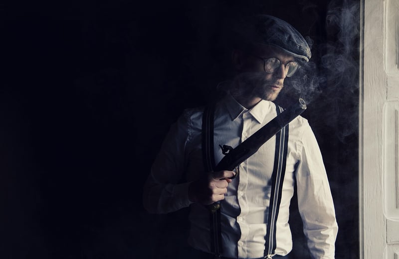 Detective Uncovering Truth